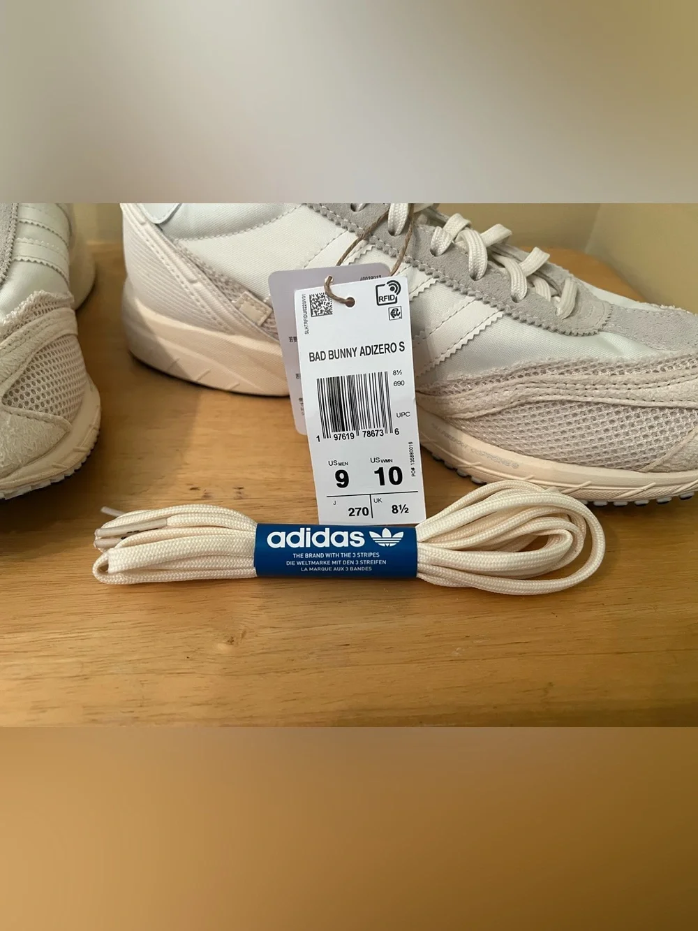 Adidas Bad Bunny x Adizero SL72 Shoes US 9 